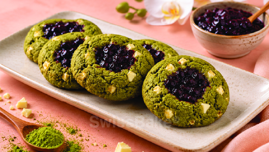 Matcha Thumbprint Cookie Recipe
